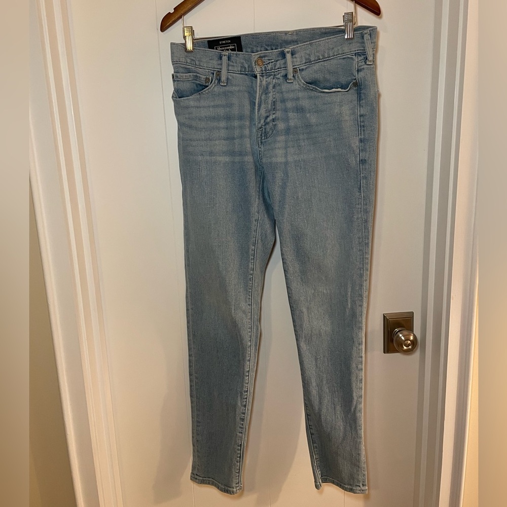 Abercrombie & Fitch - Super Skinny - Light Blue Women's Jeans